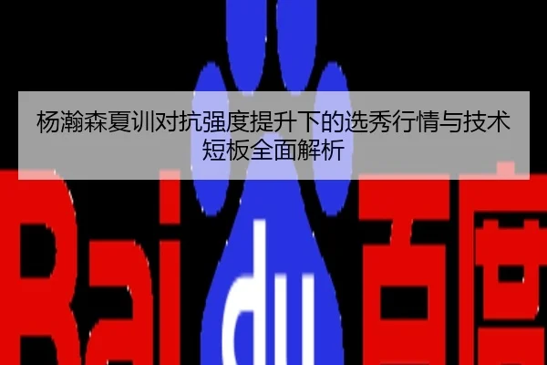 杨瀚森夏训对抗强度提升下的选秀行情与技术短板全面解析